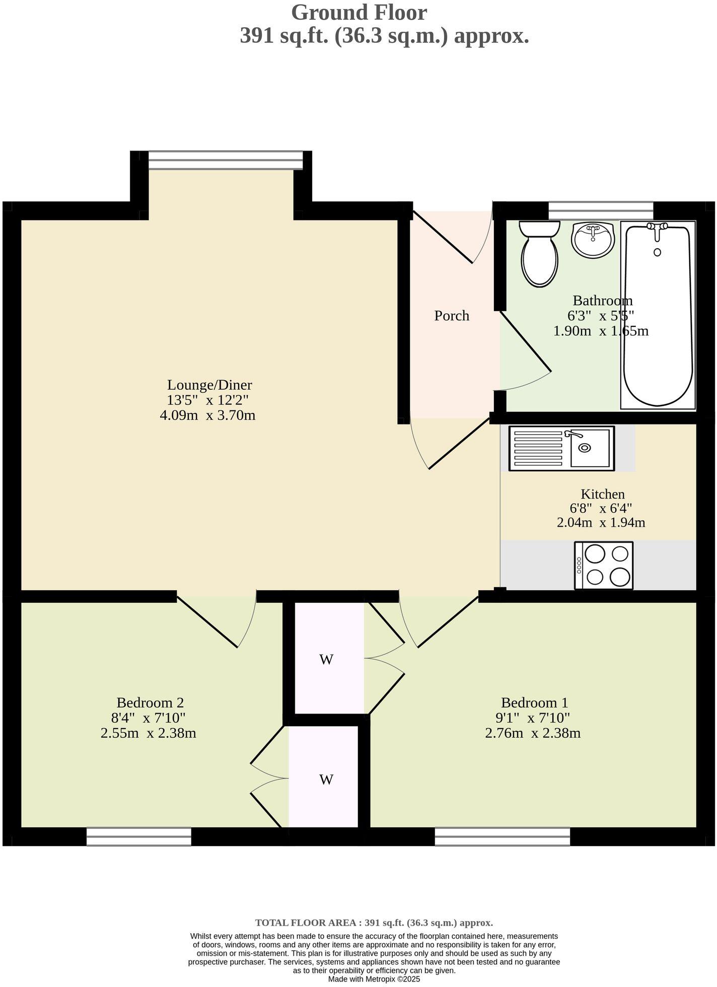 Burgh Hall Holiday Park, Lords Lane floorplan