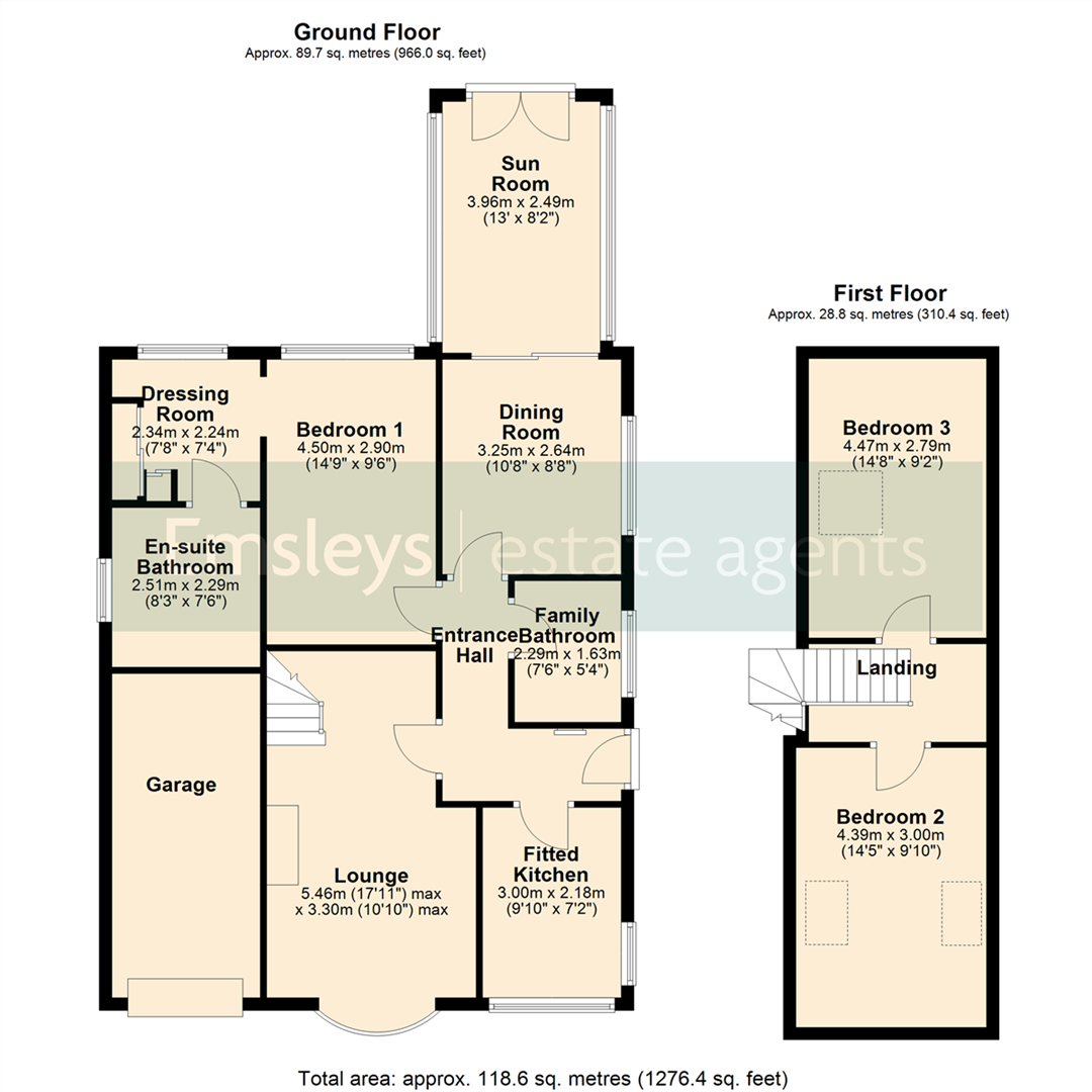 Calvert Close, Kippax, Leeds floorplan