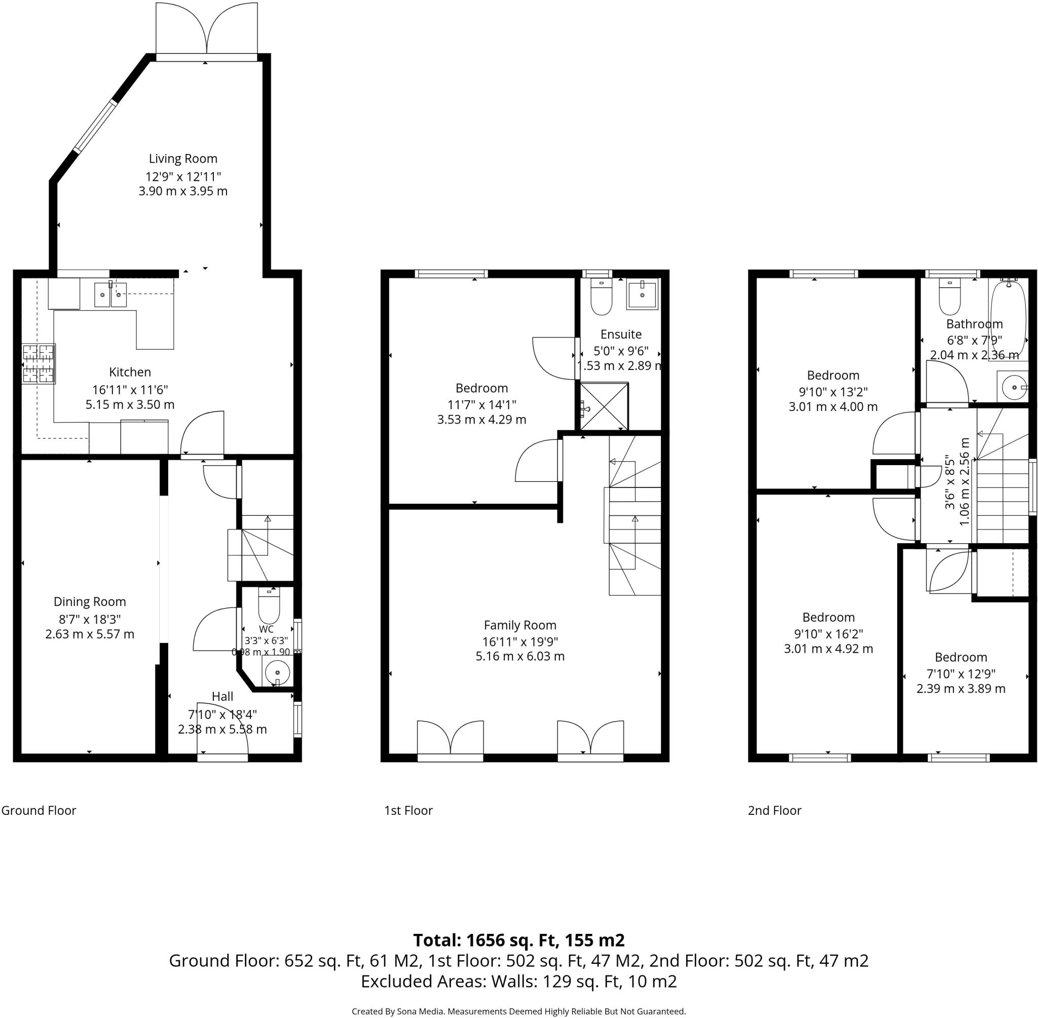 28, Chamberlain Drive, Wilmslow floorplan