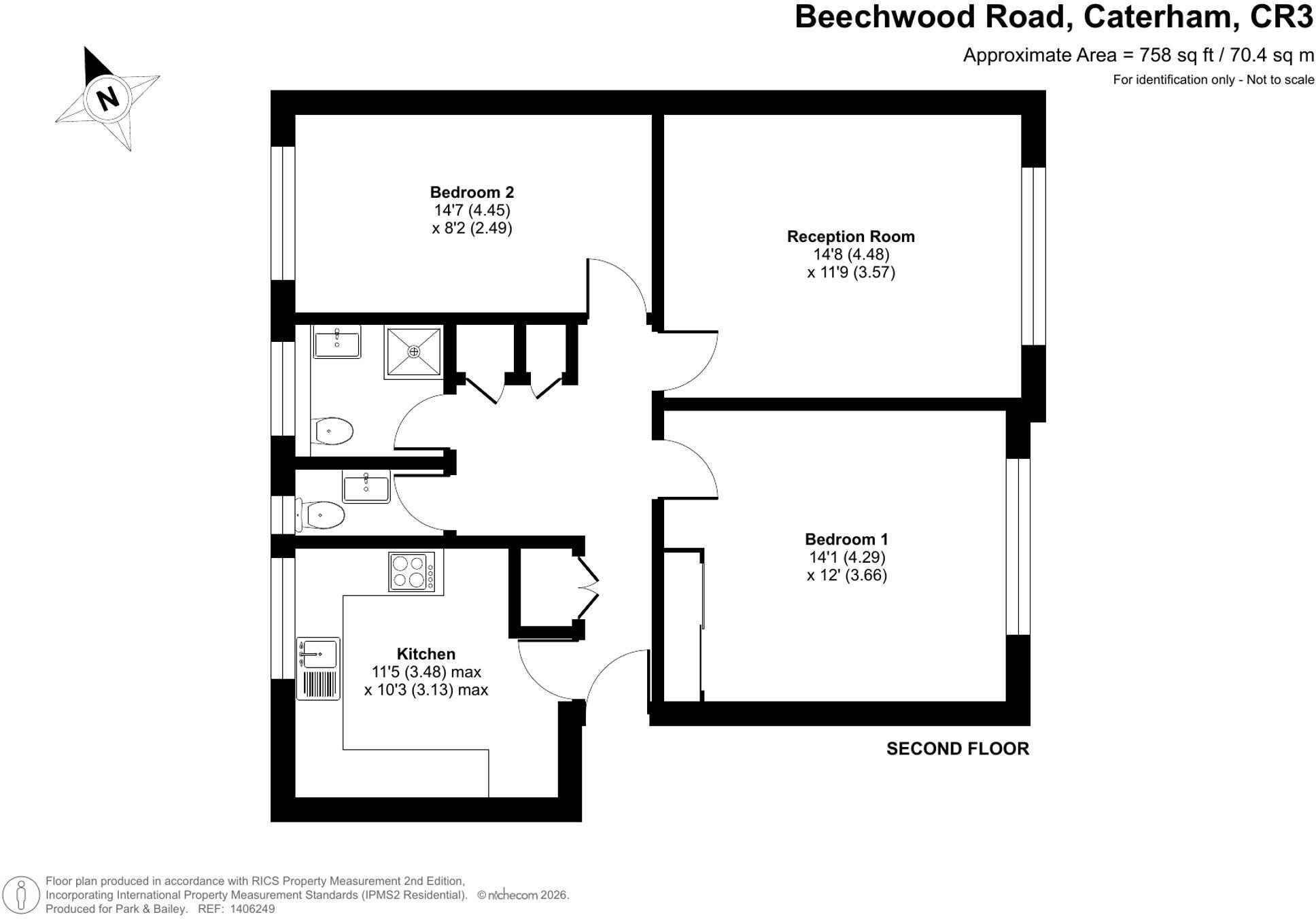 Beechwood Road, Caterham, CR3 floorplan