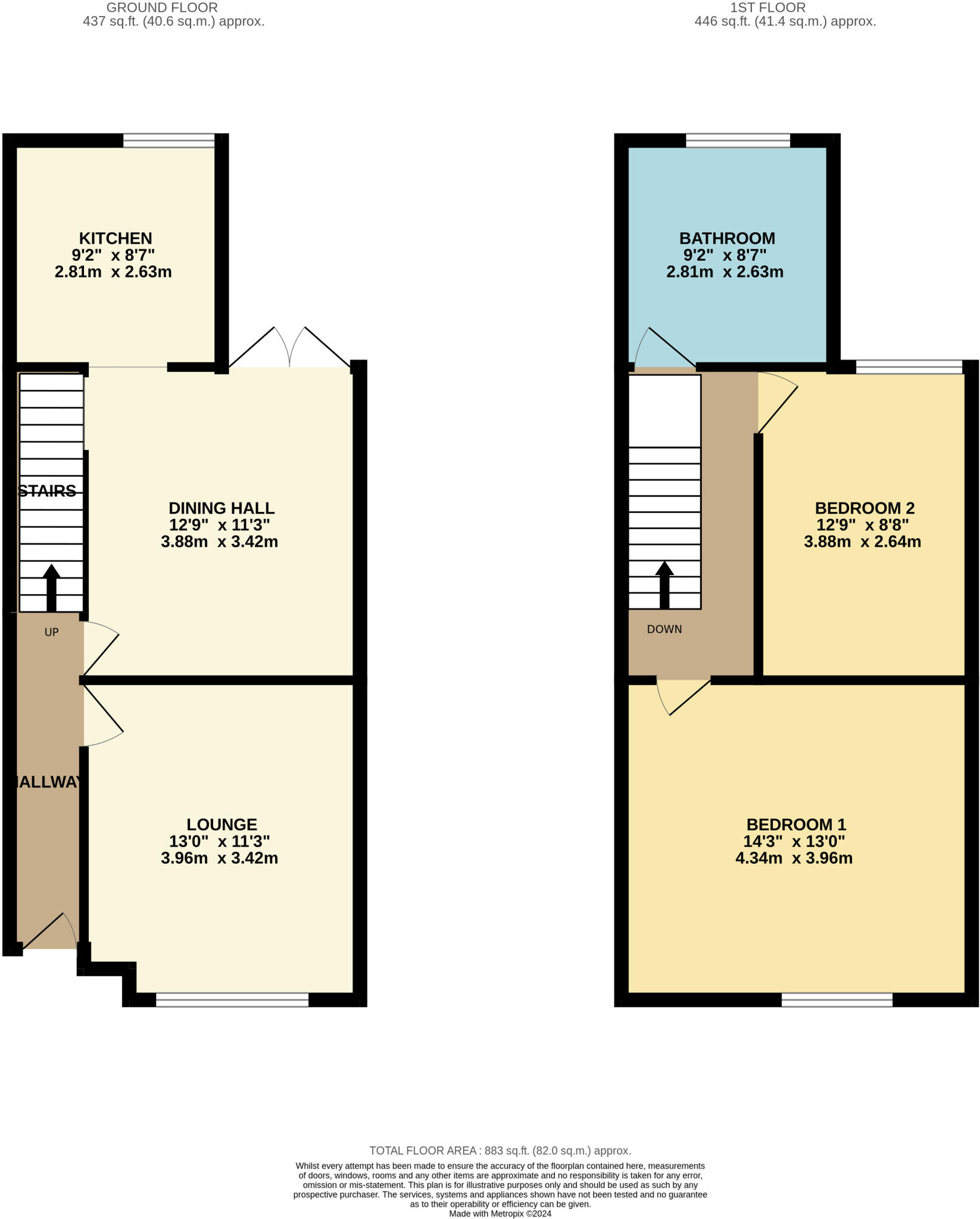 Broom Lane, Levenshulme floorplan