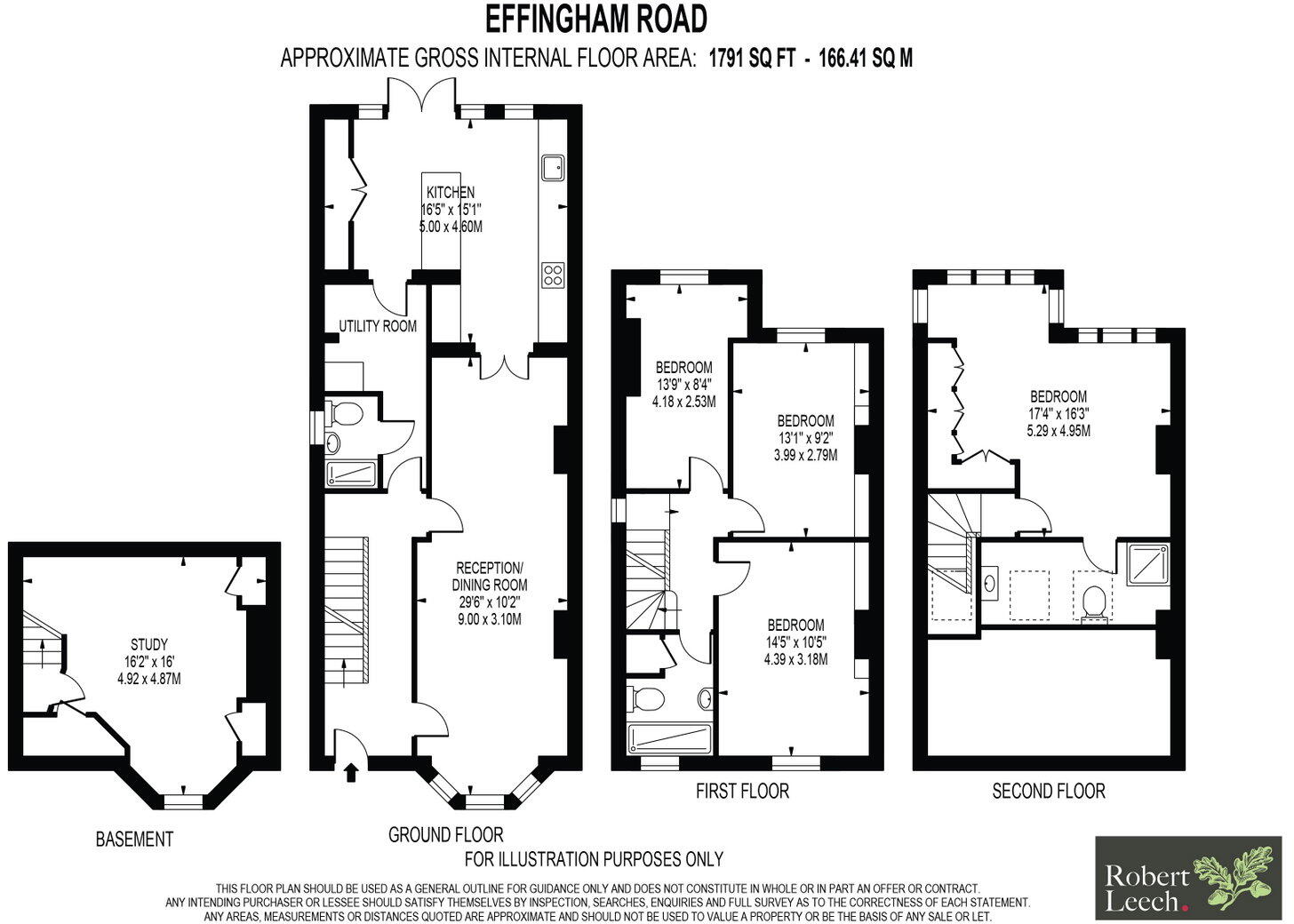 Effingham Road, Reigate floorplan