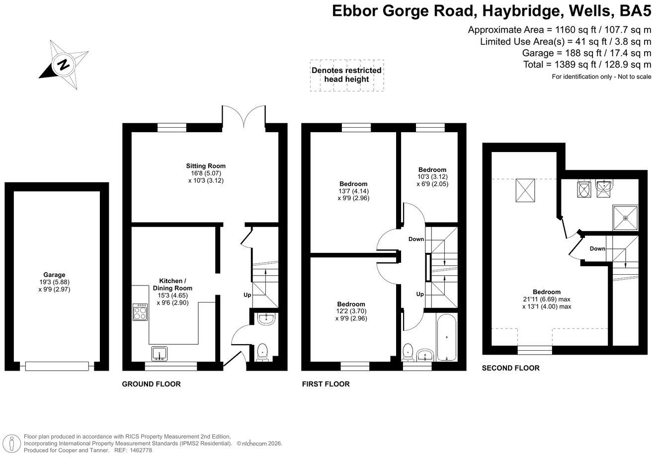 Ebbor Gorge Road, Haybridge, Wells, BA5 floorplan