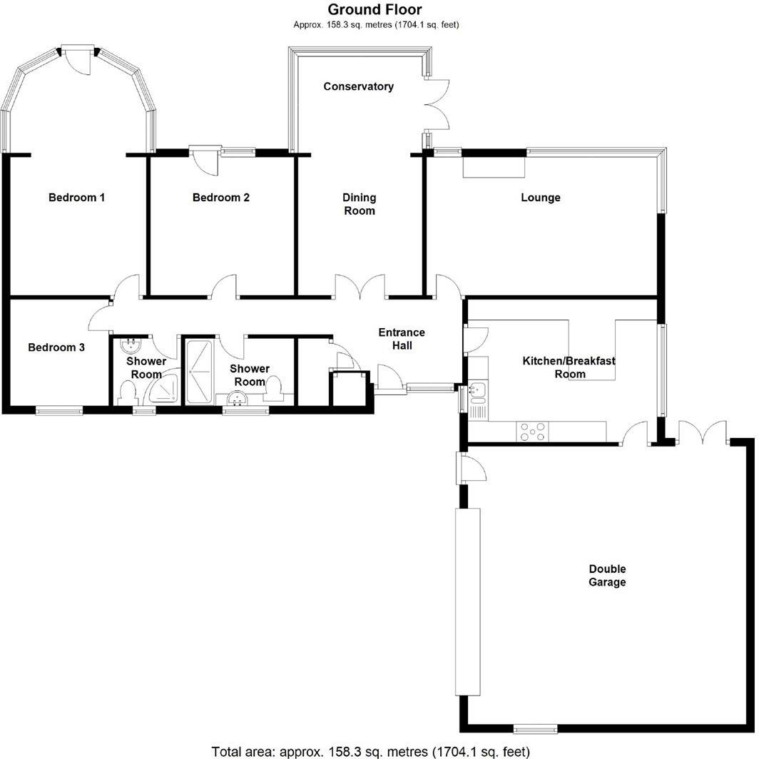 55 Cae Mair, Beaumaris floorplan