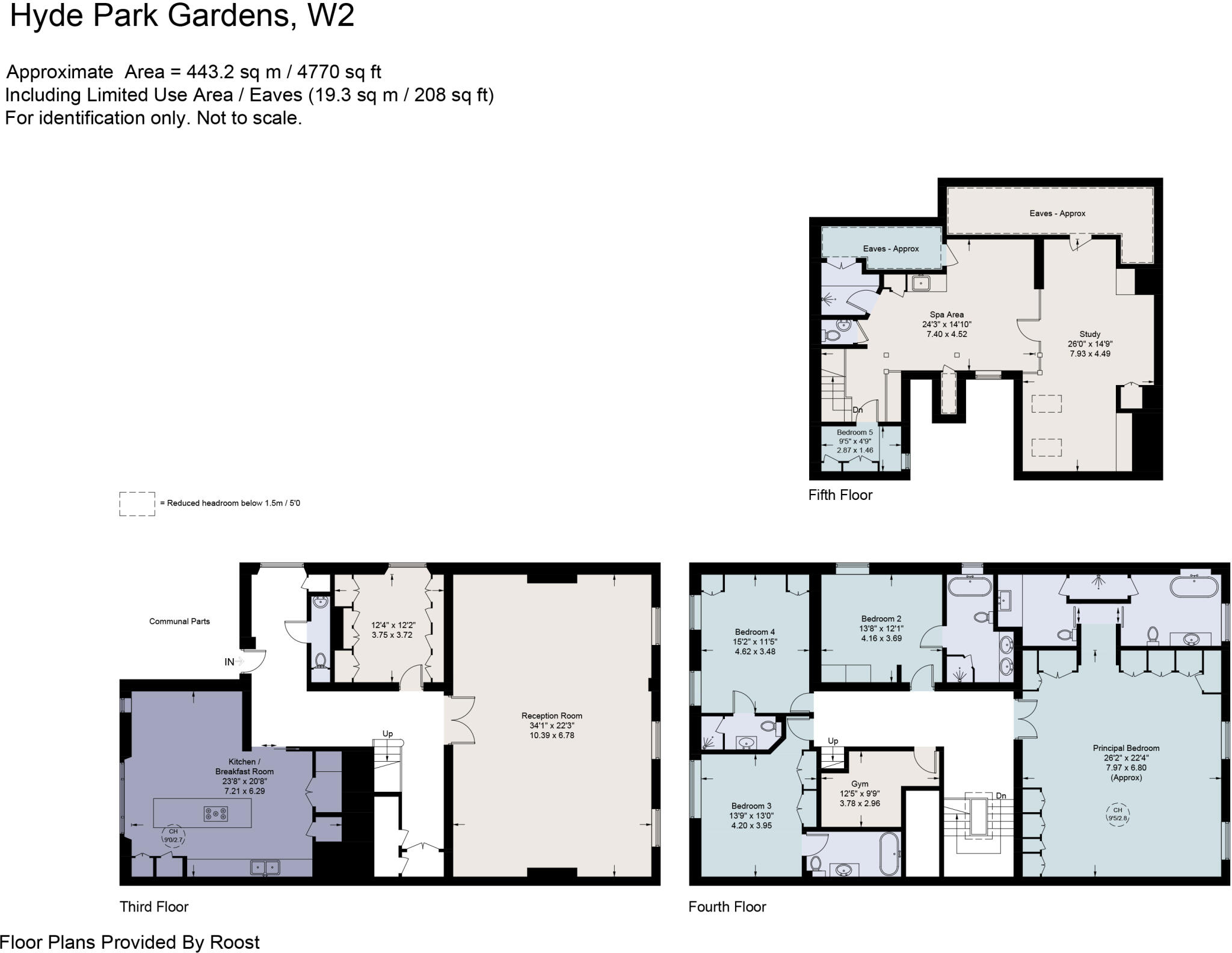 Hyde Park Gardens, London, W2 floorplan