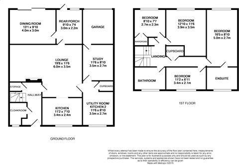 Banks Close, Marston Moretaine, MK43 0NR floorplan