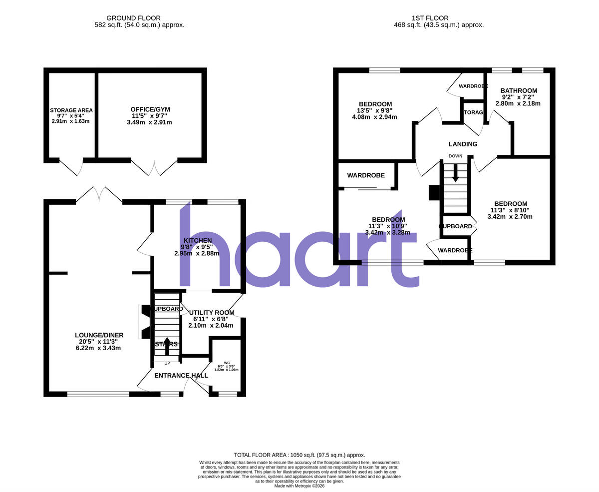 Chapmans Road, Sundridge floorplan