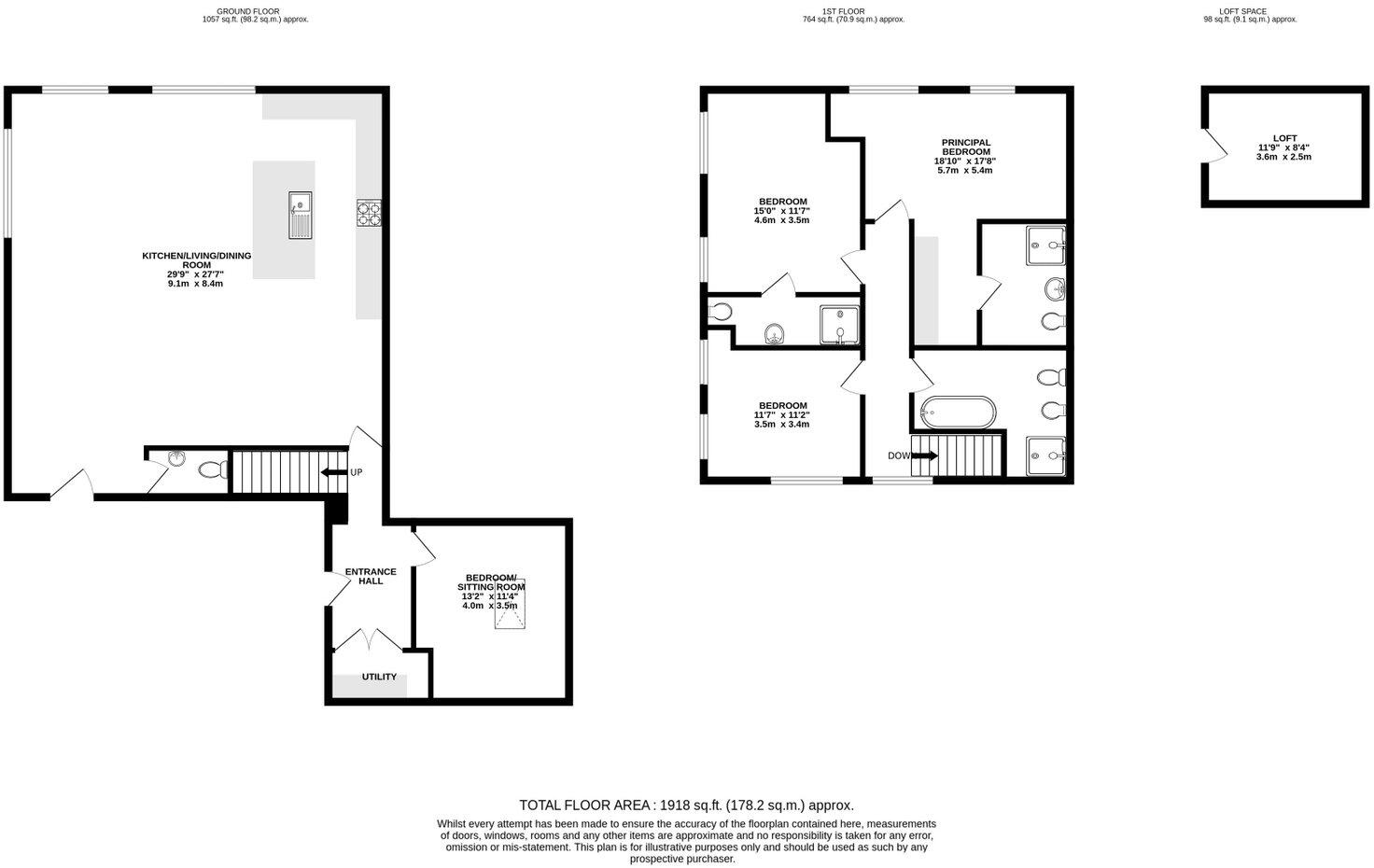 The Old Pumpworks, Great Warley, Brentwood CM13 floorplan