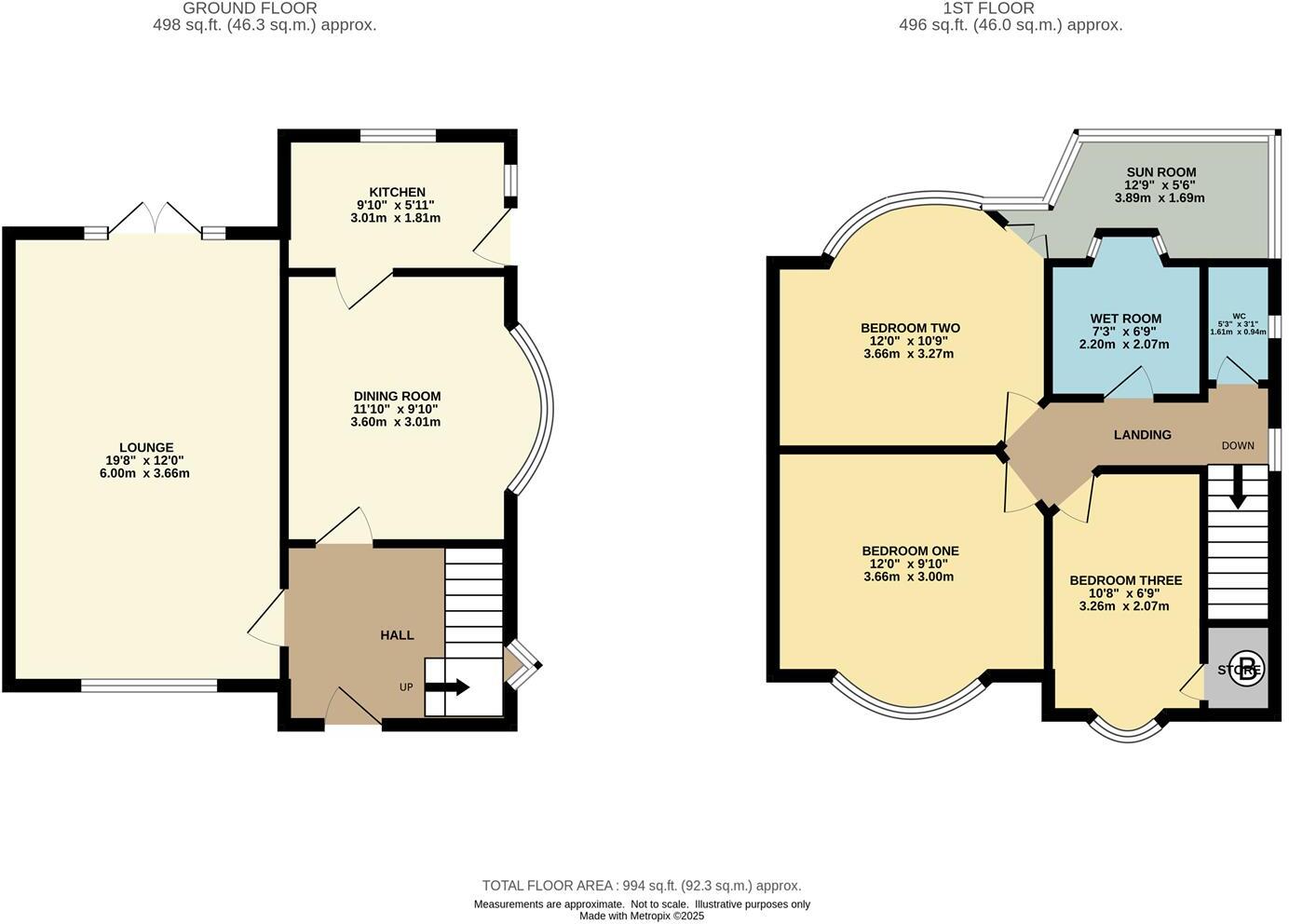 Sandacre Road, Manchester floorplan