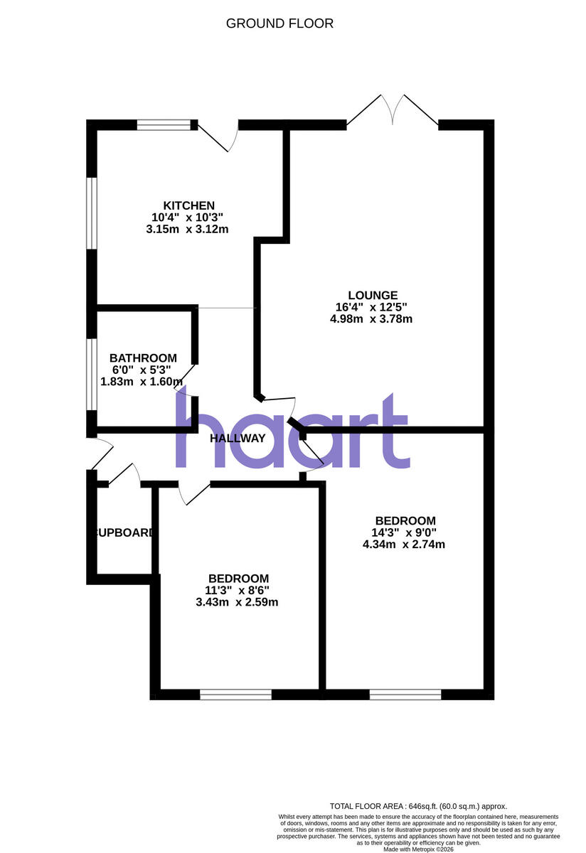 Acer Road, Biggin Hill floorplan
