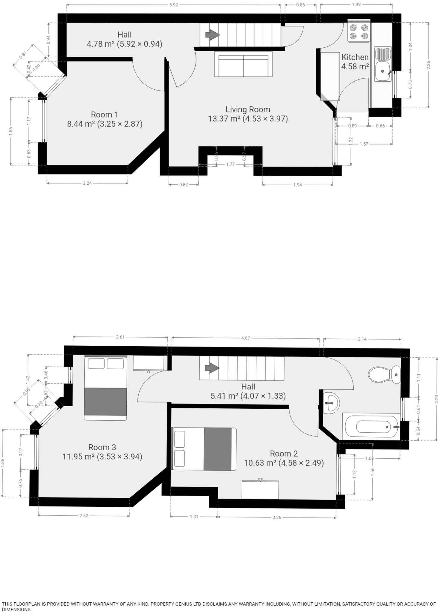 Redruth Street, Manchester, M14 floorplan