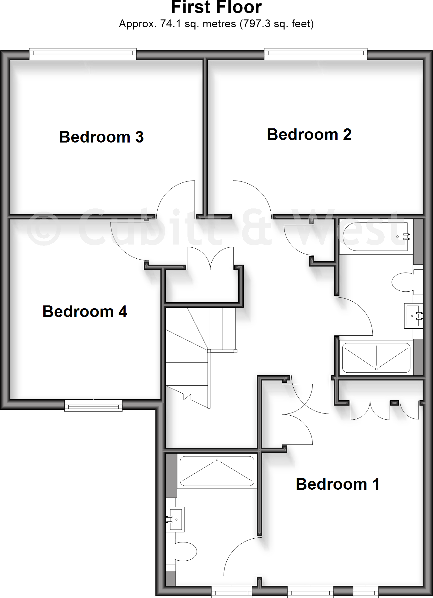 Lorimer Avenue, Cranleigh, Surrey floorplan