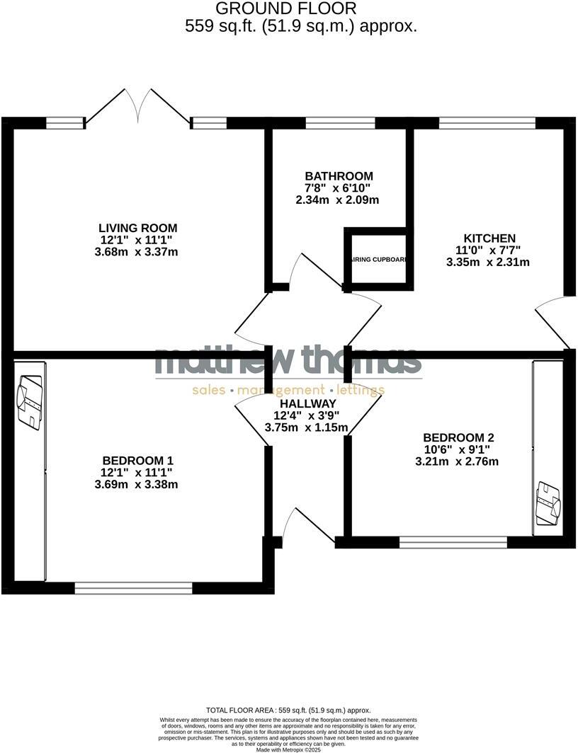 Newbery Avenue, Long Eaton floorplan