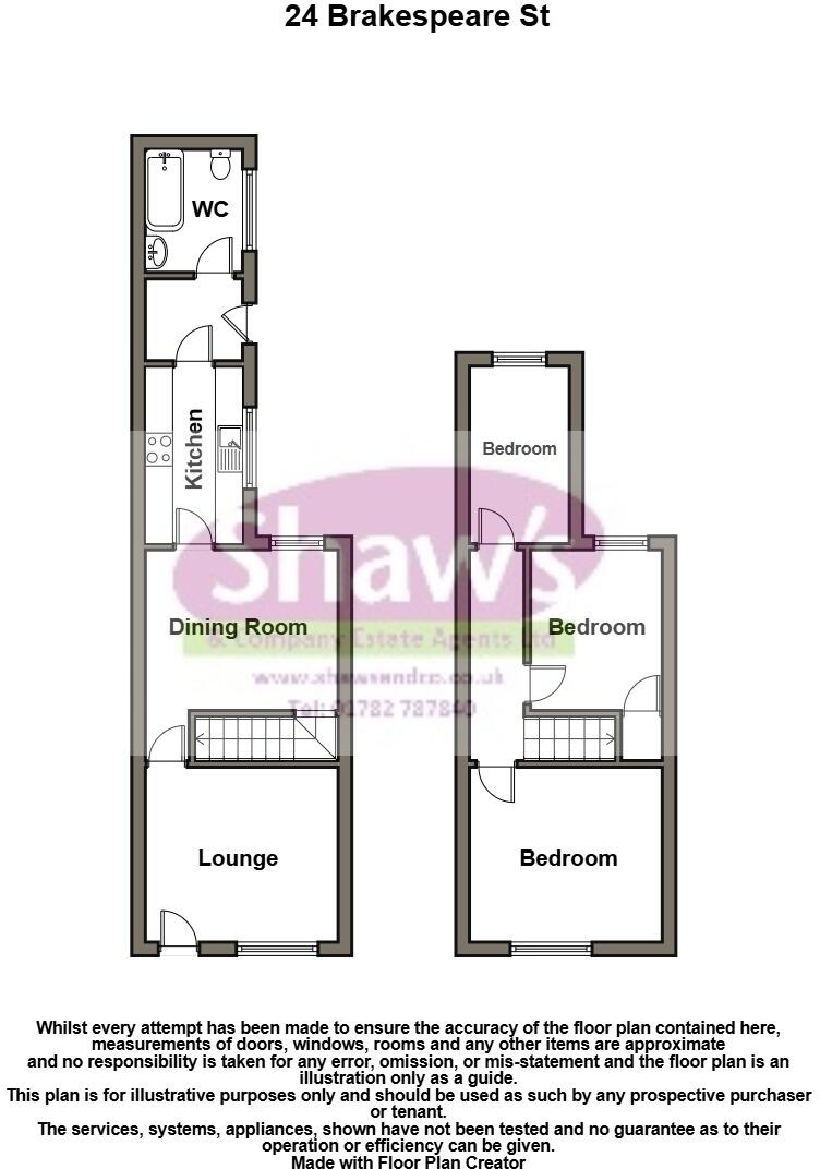 Brakespeare Street, Stoke-on-Trent floorplan
