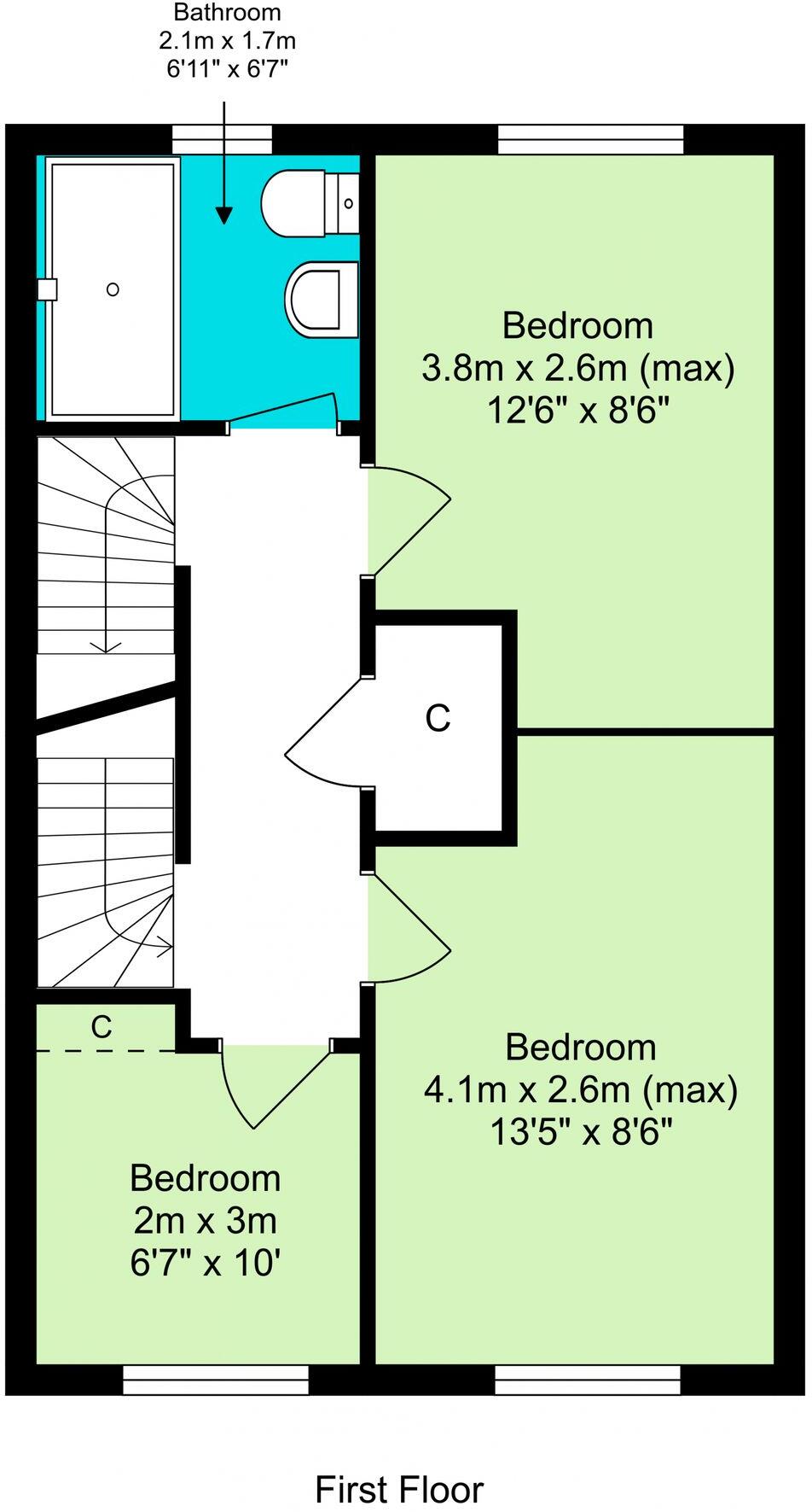 Goldington Drive, Bongate Cross, Appleby-in-Westmorland, CA16 floorplan