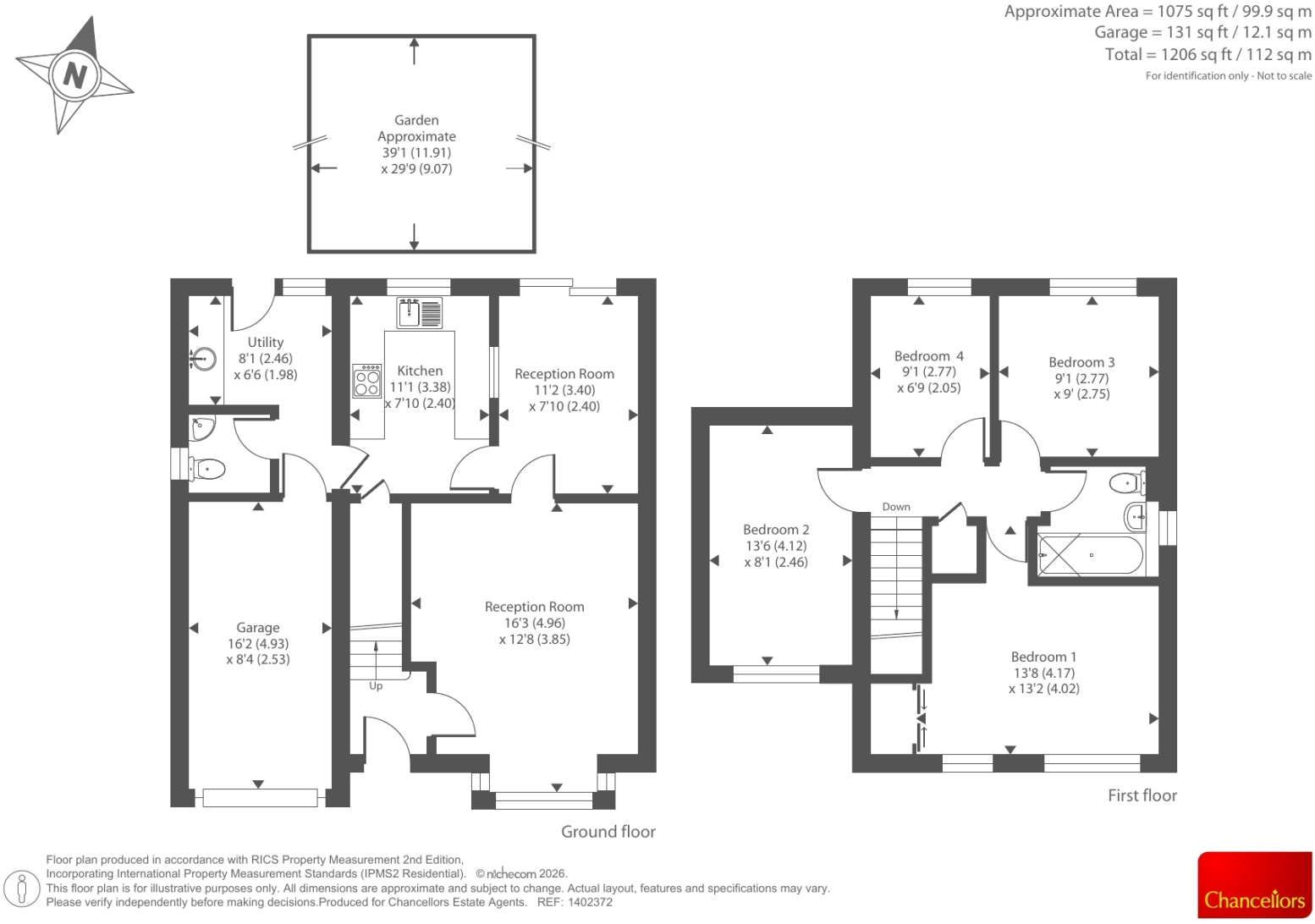Fogwell Road, Oxford floorplan