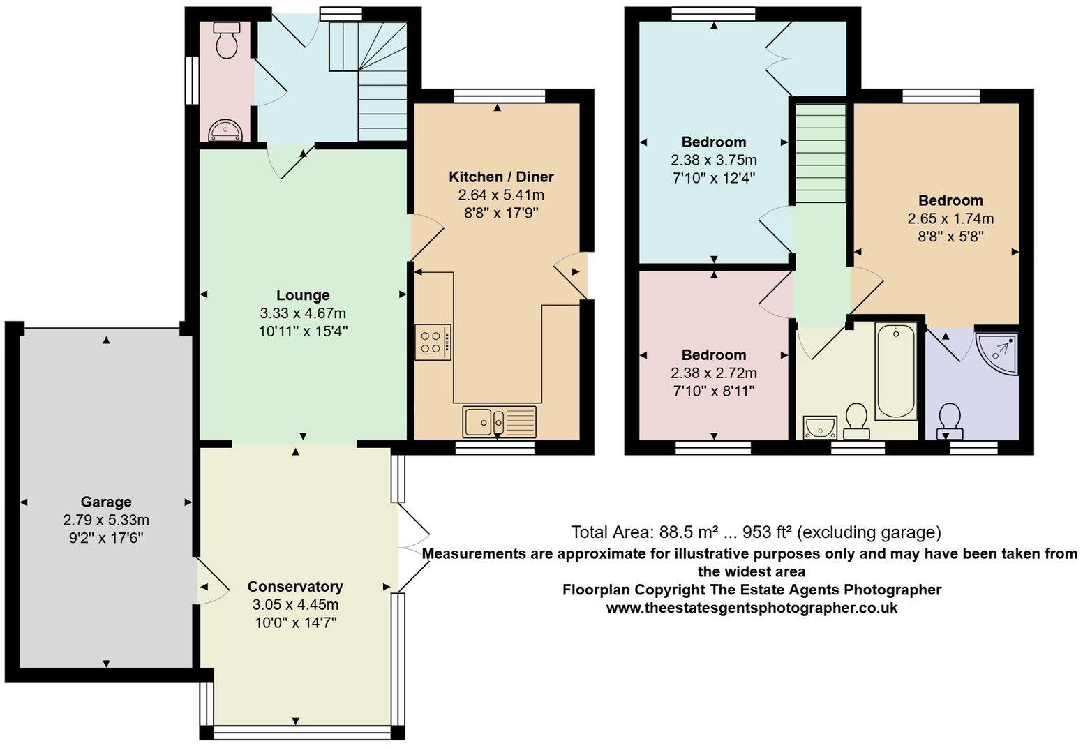 Maple Drive, Brandon Groves, South Ockendon, Essex, RM15 floorplan