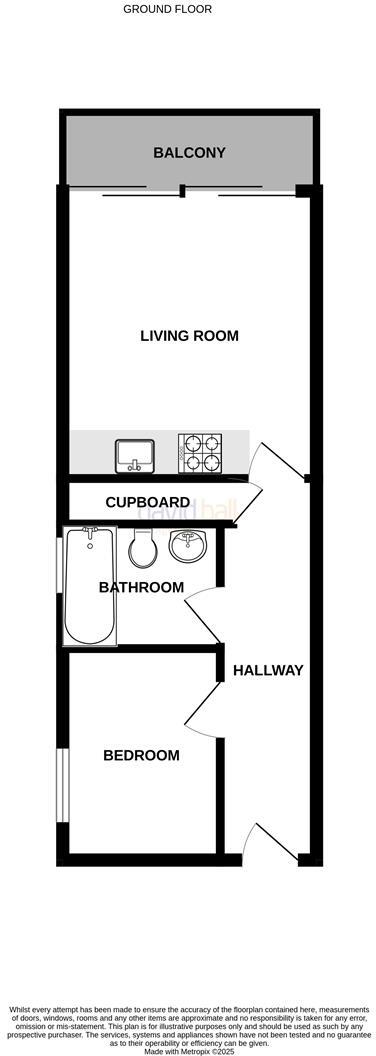 The Crescent, Newquay floorplan