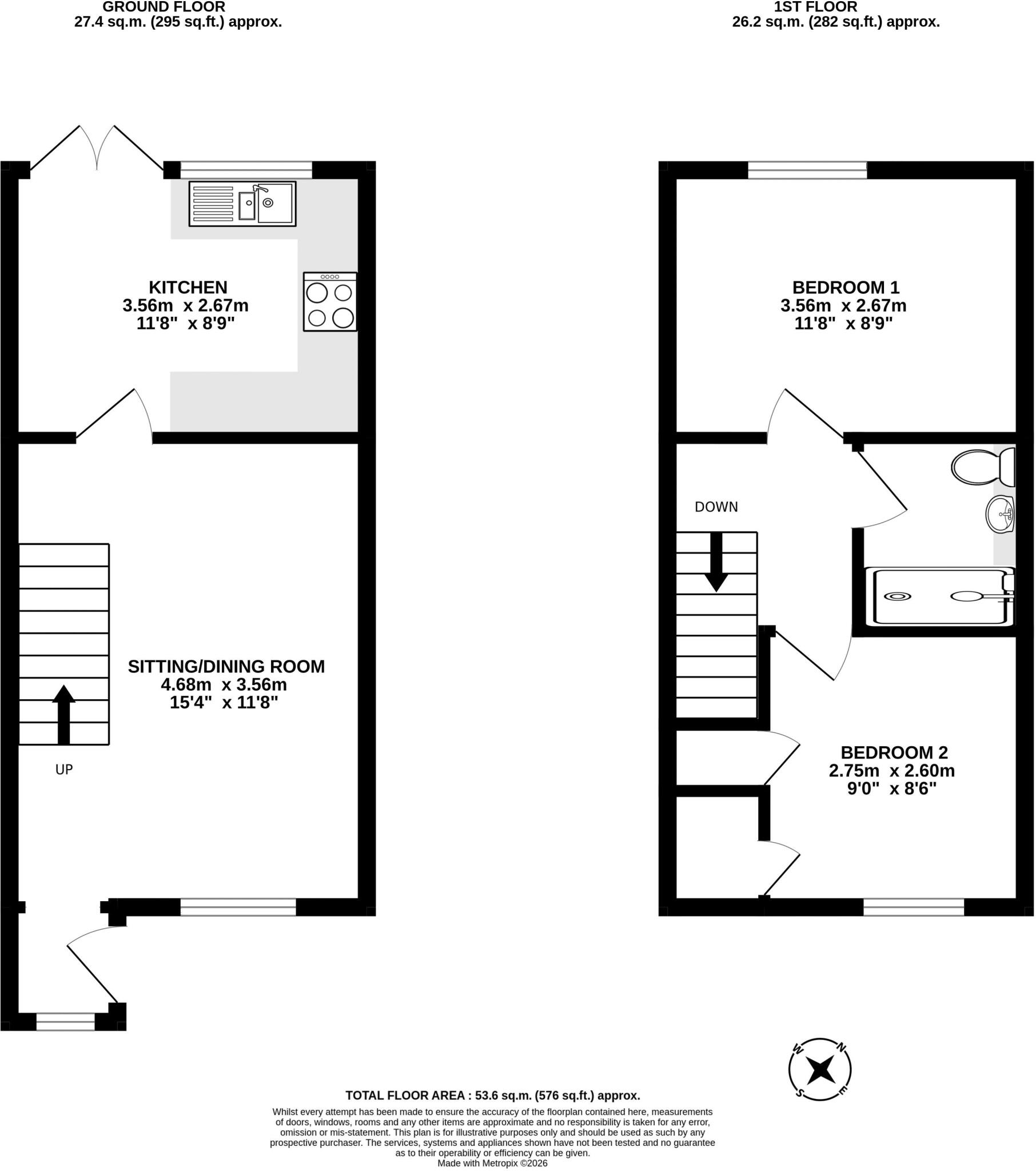 Blackmore Road, Shaftesbury floorplan