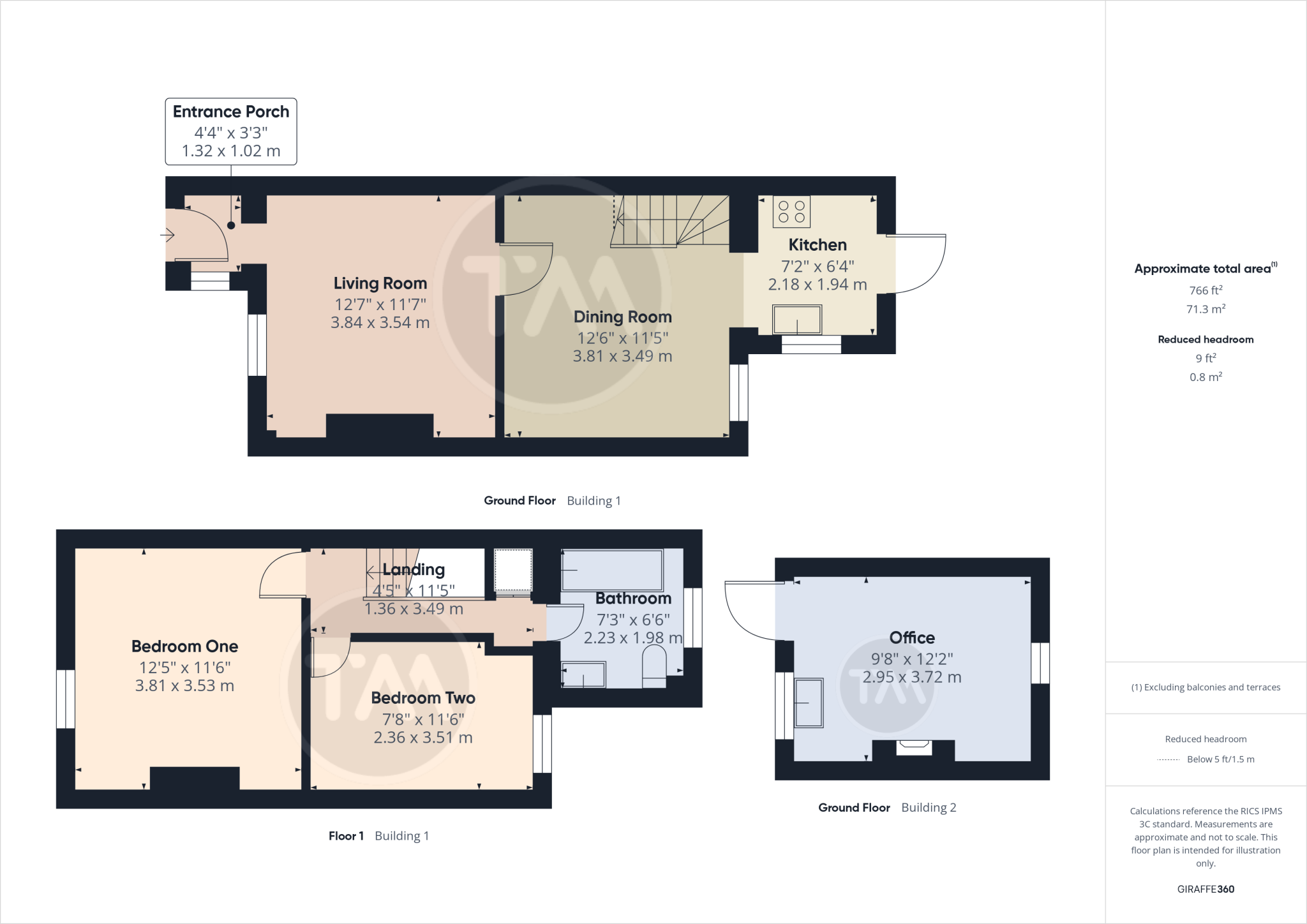 St Neots Road, Eaton Ford, Cambridgeshire, PE19 floorplan
