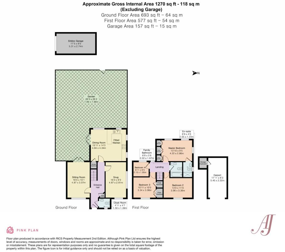 Jack Russell Close, Stroud floorplan