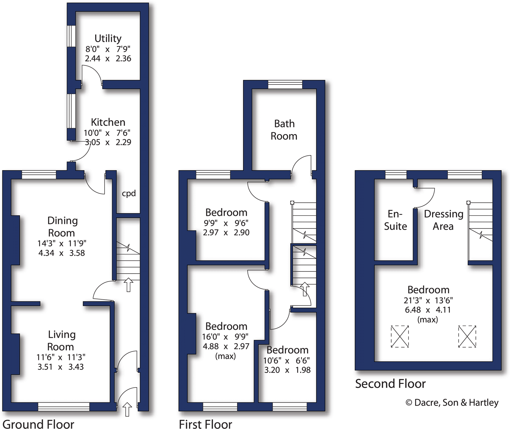 Linden Road, Earby, Barnoldswick, Lancashire, BB18 floorplan