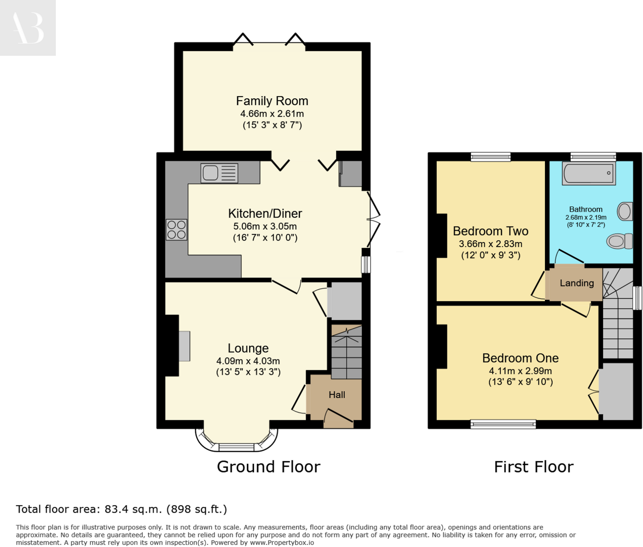 Manor Road, Donington Le Heath, Coalville, Leicestershire floorplan