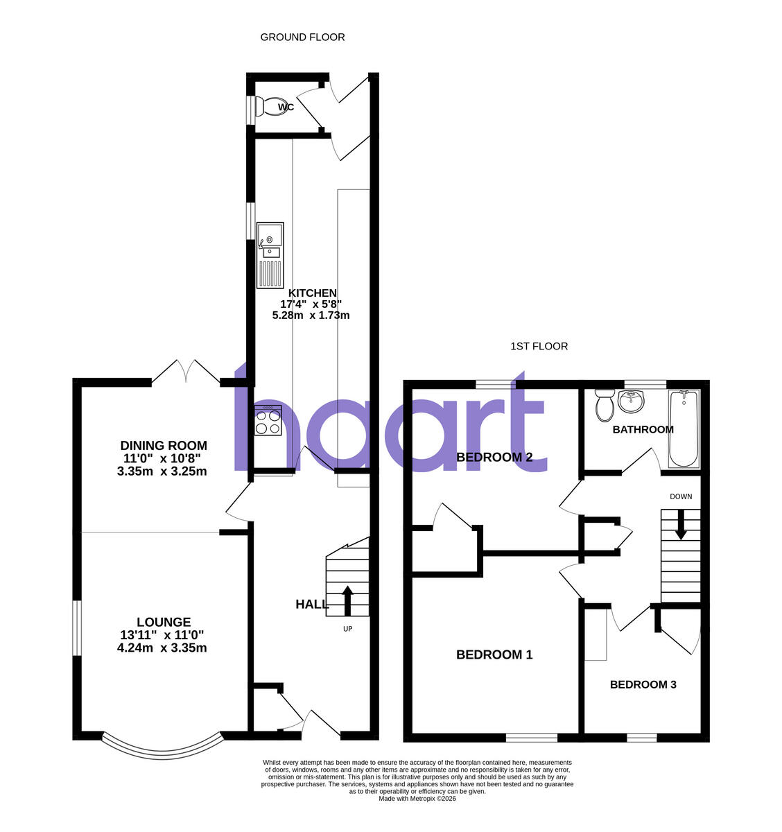 Pryors Road, Chelmsford floorplan