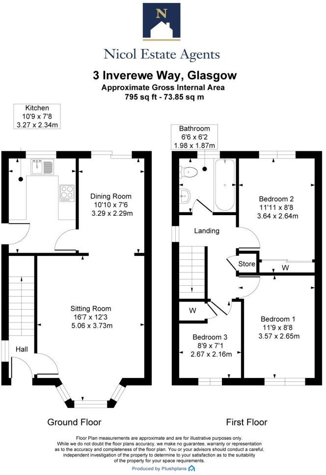Inverewe Way, Newton Mearns floorplan