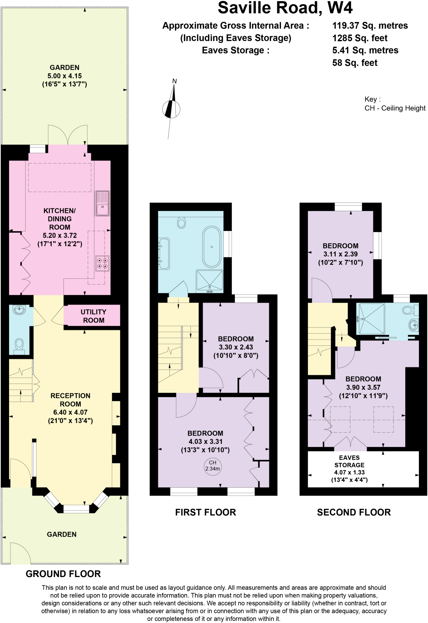 Saville Road, London, W4 floorplan