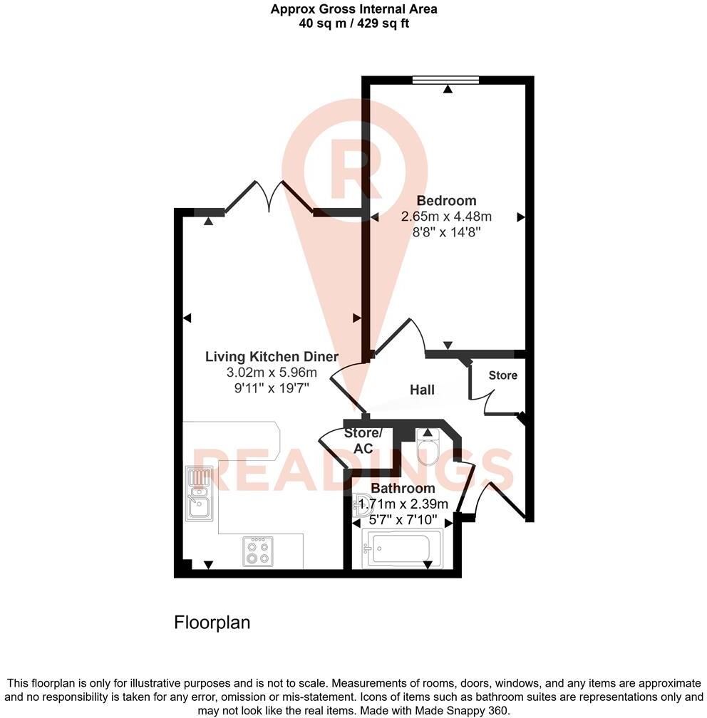 156 Ratcliffe Road, Loughborough floorplan