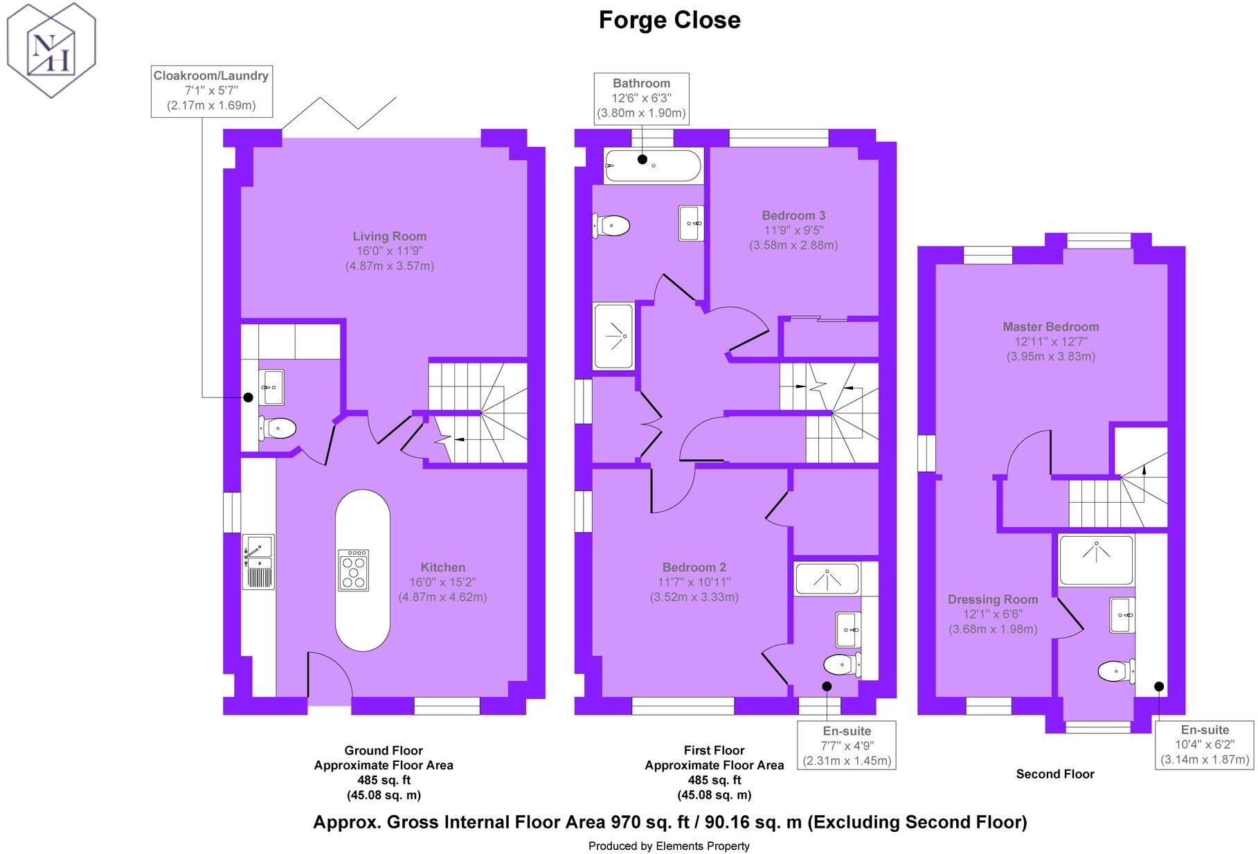 Forge Close, Stratford-Upon-Avon, CV37 floorplan