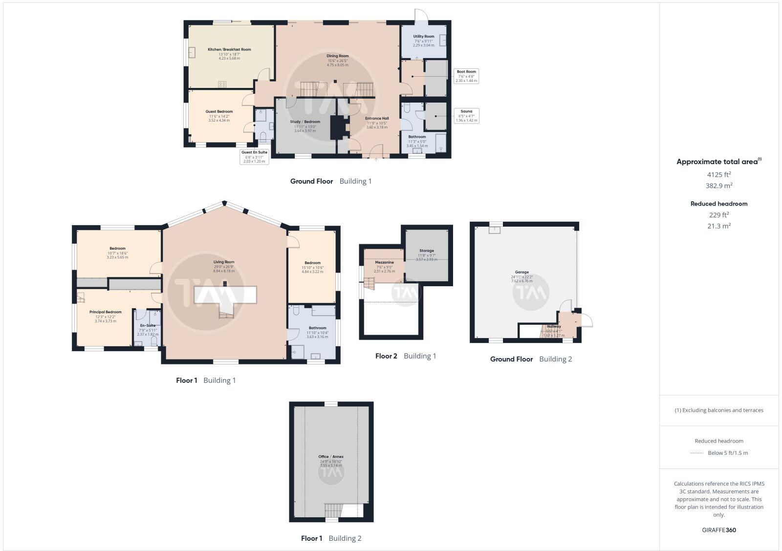 Vinegar Hill, Alconbury Weston, Huntingdon, Cambridgeshire, PE28 floorplan