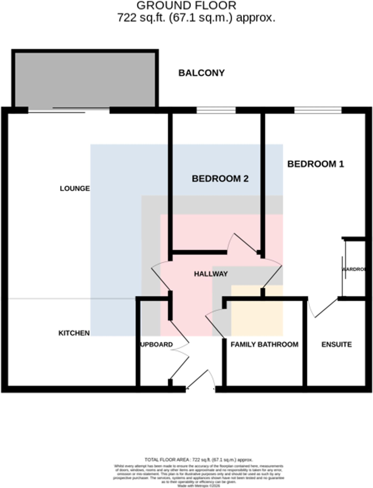 Kilcredaun House, Prospect Place, Ferry Court, Cardiff floorplan