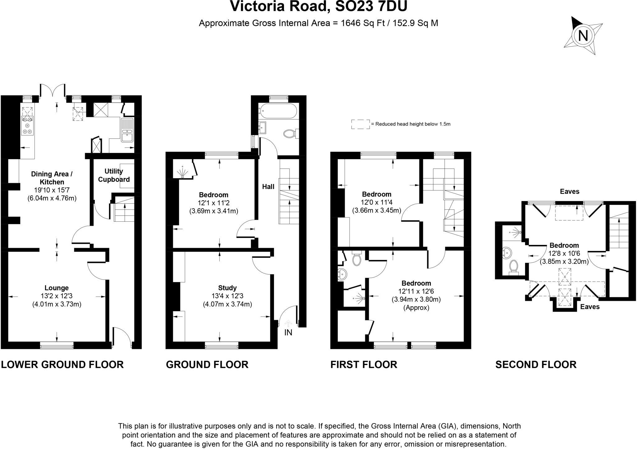 Victoria Road, Winchester, Hampshire, SO23 floorplan