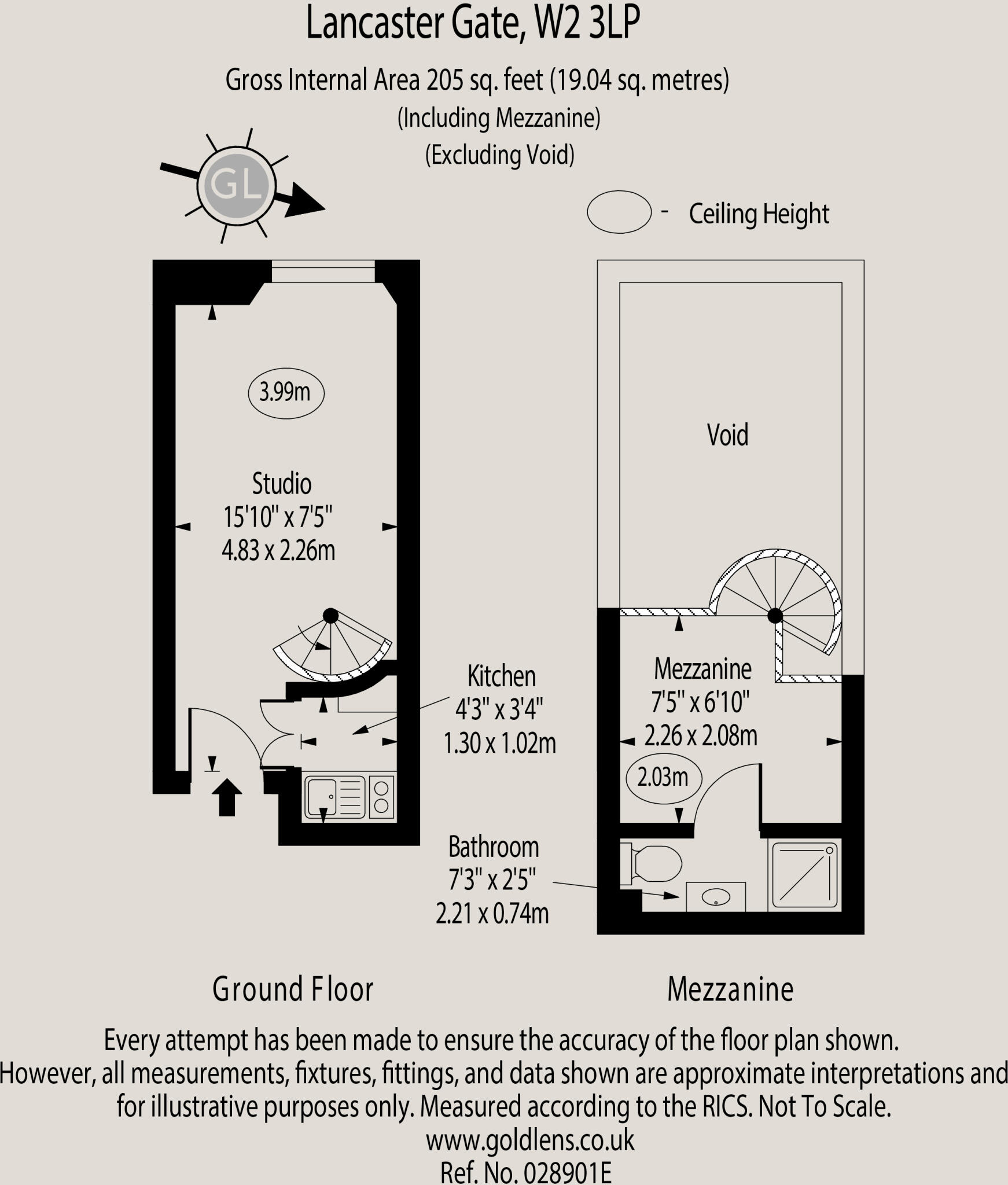 Lancaster Gate, Lancaster Gate, London, W2 floorplan