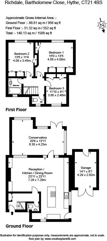 Bartholomew Close, Hythe, CT21 floorplan