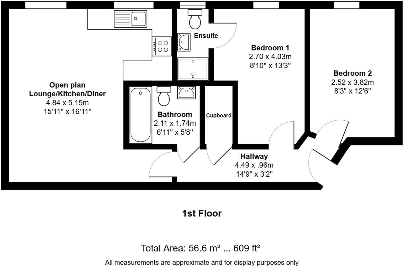 Roche Close, Rocheforte House Roche Close, SS4 floorplan