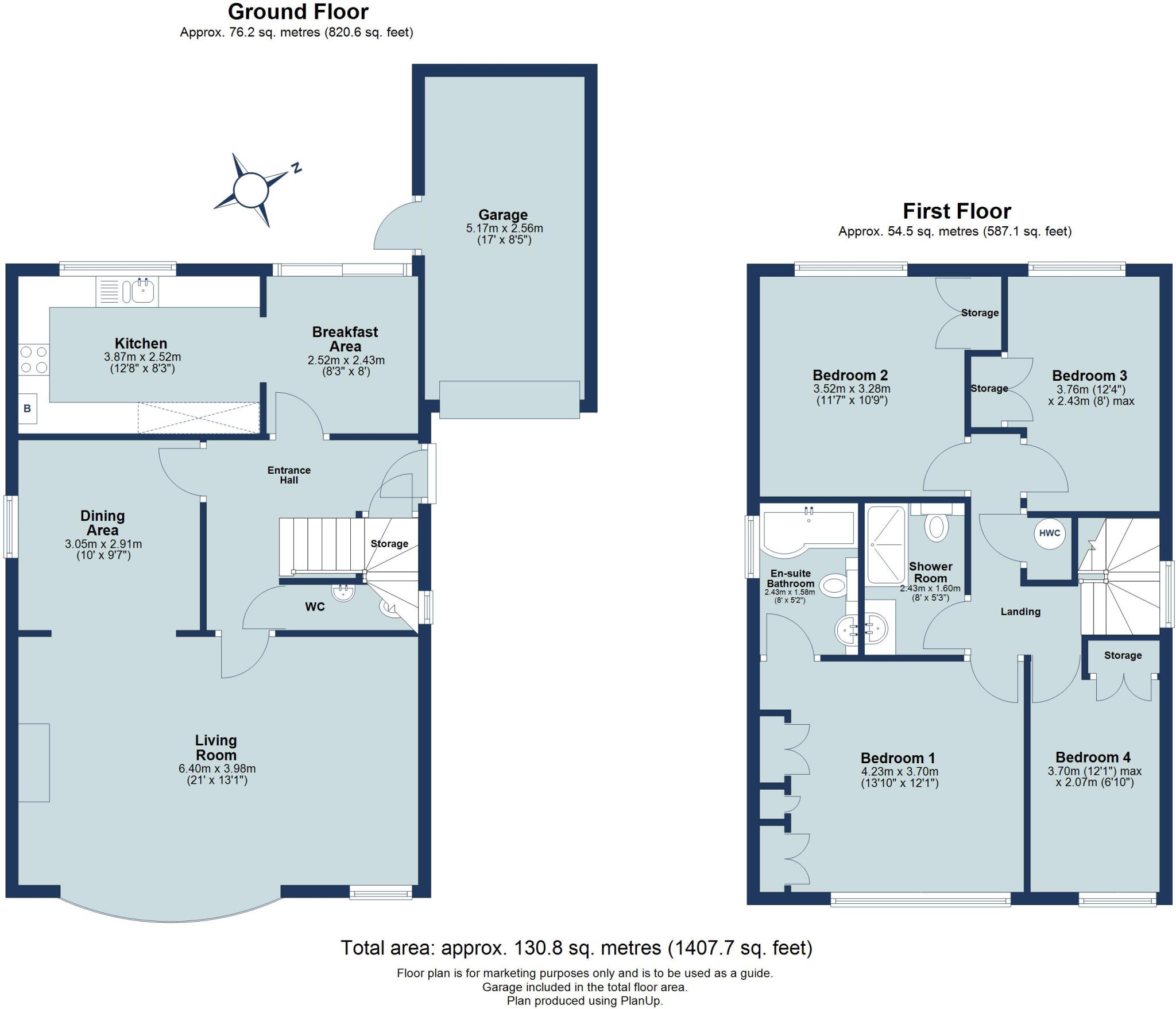 Courtfields, Harpenden, Hertfordshire, AL5 floorplan