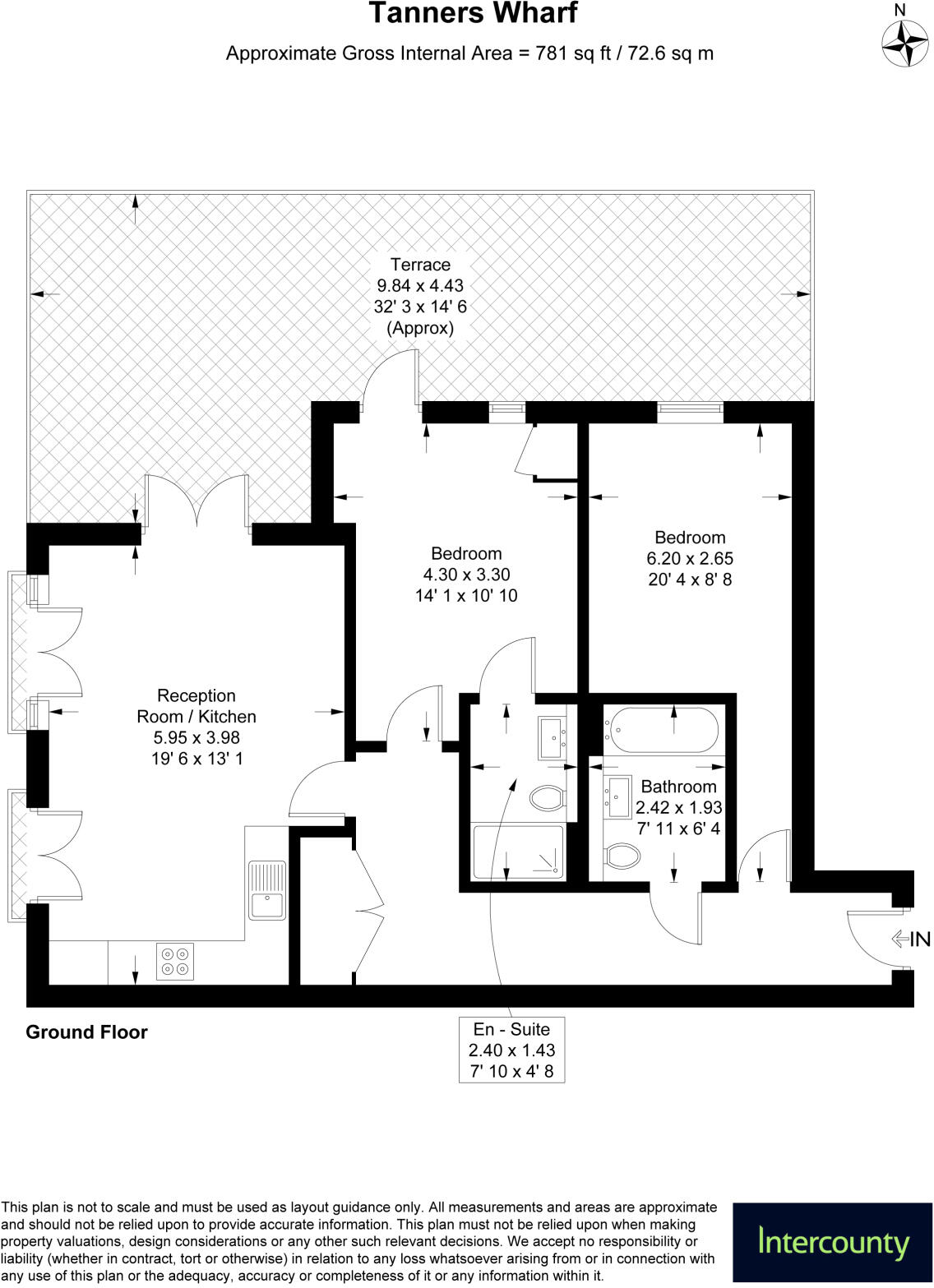 Tanners Wharf, Bishop's Stortford, Hertfordshire, CM23 floorplan