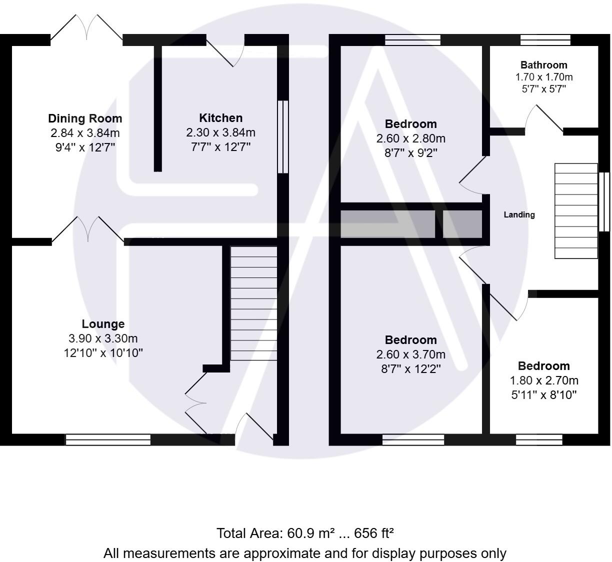 Catterick Fold, Southport, Merseyside, PR8 5PD floorplan