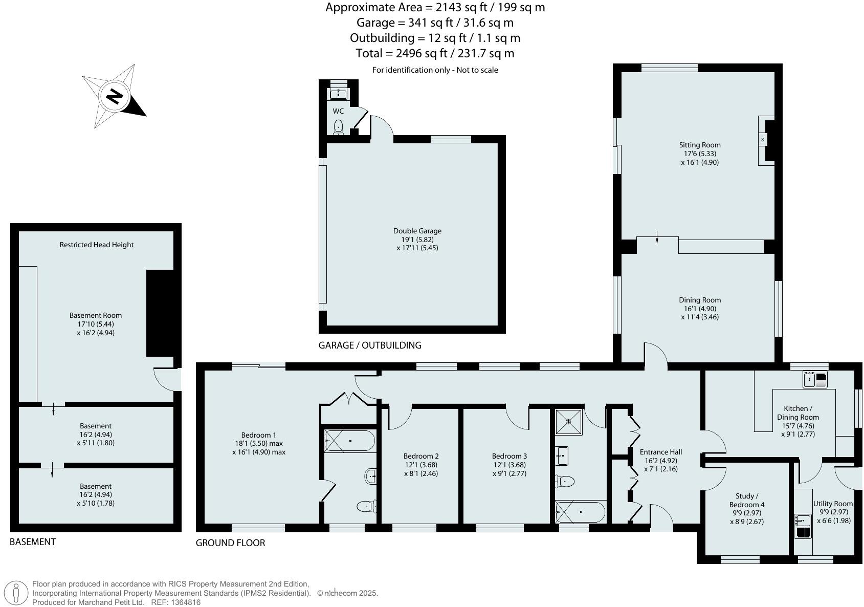 Ringmore, Kingsbridge floorplan
