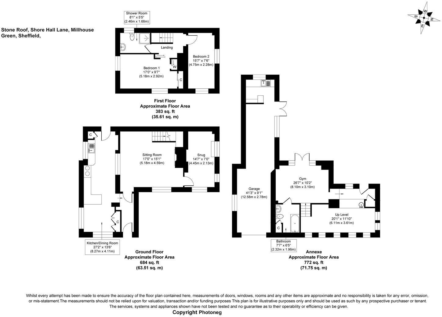 Shore Hall Lane, Millhouse Green, S36 9LY floorplan