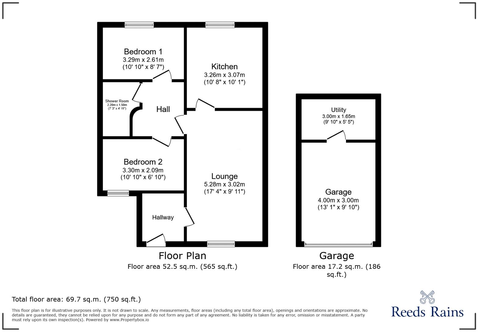 Hawthorne Grove, Barrowford, Nelson, Lancashire, BB9 floorplan