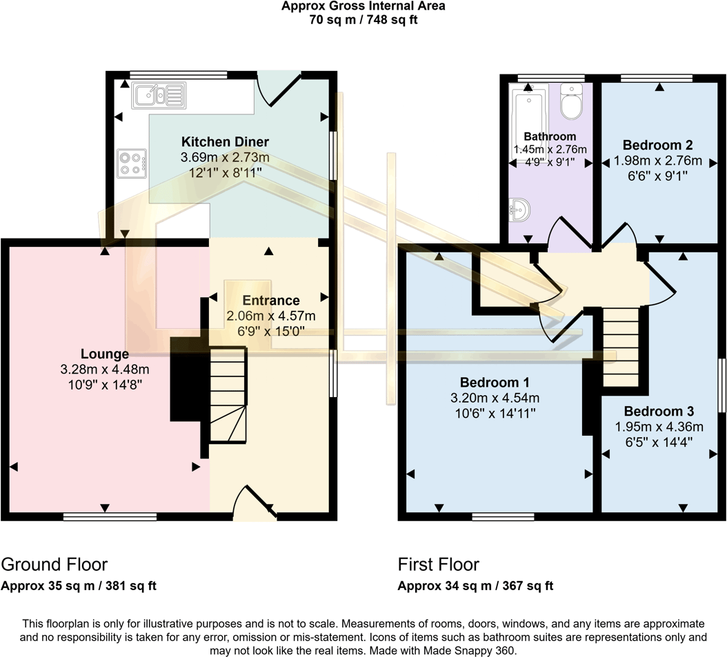 Ninfield Road, Bexhill-on-Sea, TN39 floorplan