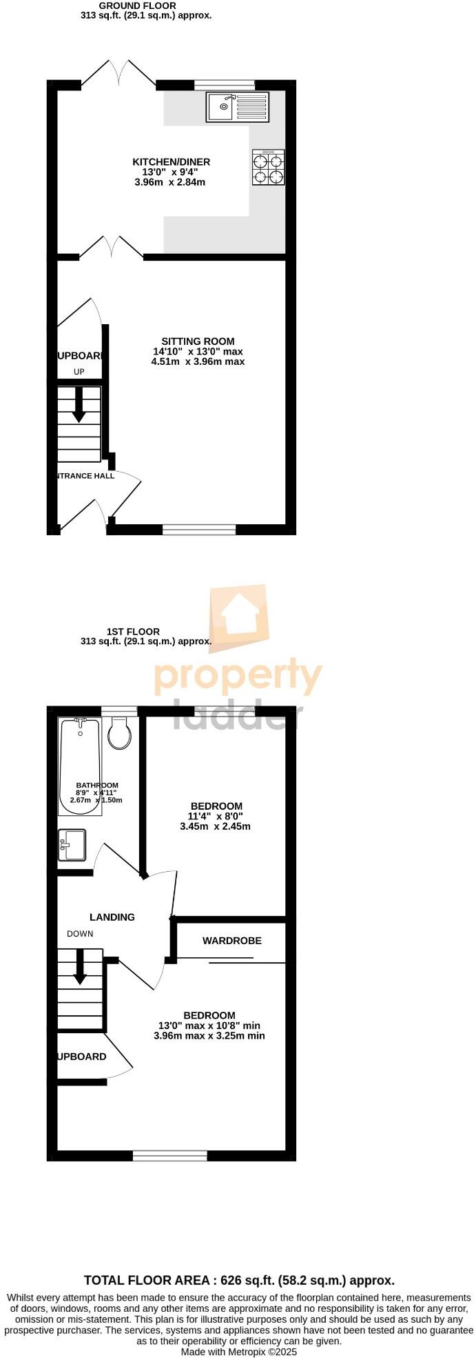 Barleyfield Road, HORSFORD, Norwich, NR10 floorplan