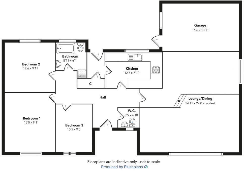 3 Park Avenue, Paisley, PA2 6HL floorplan