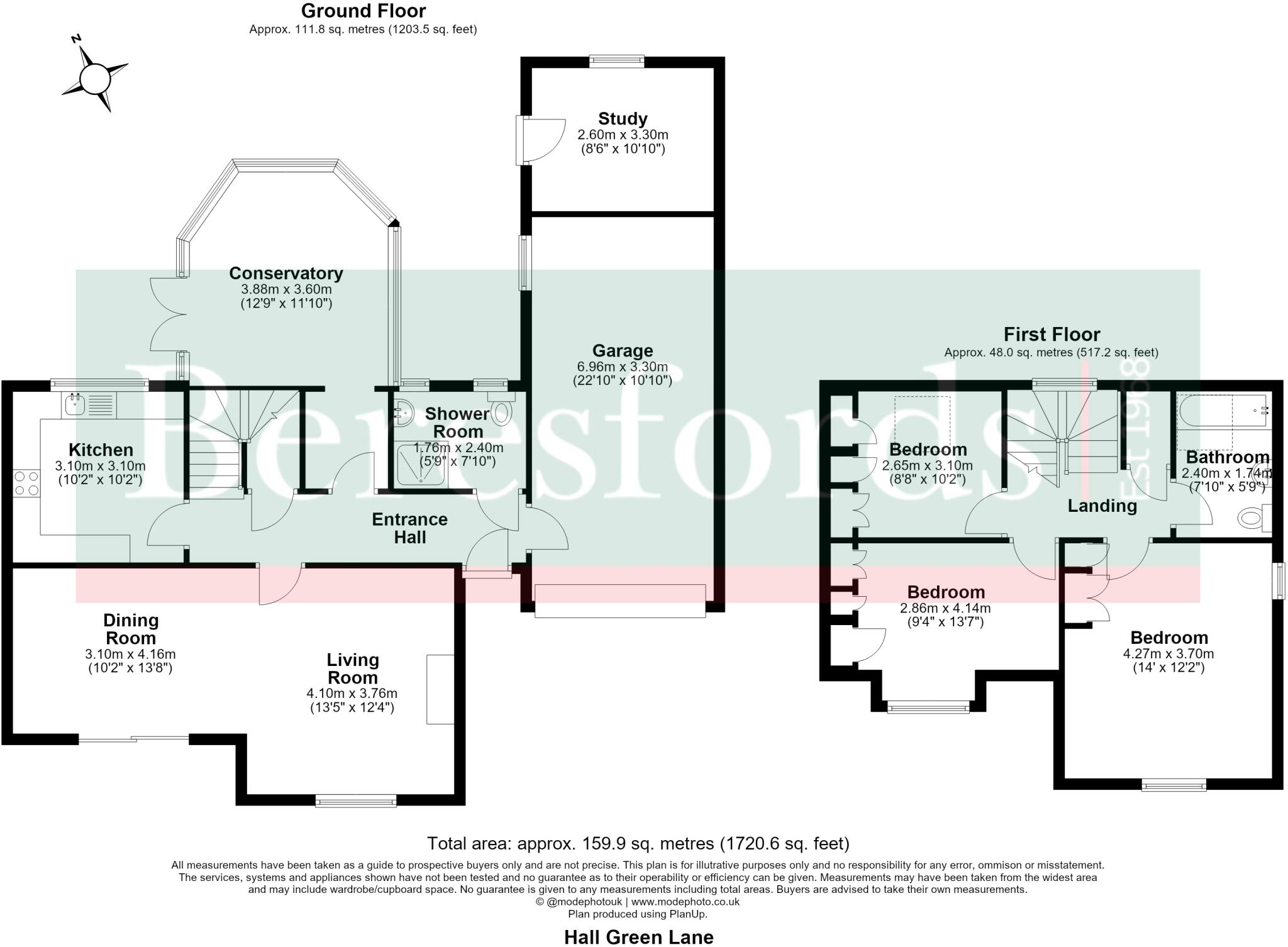 Hall Green Lane, Hutton, CM13 floorplan
