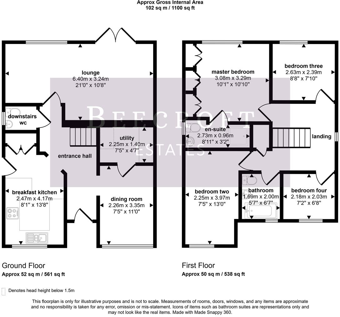 Low Croft, Wombwell, Barnsley floorplan