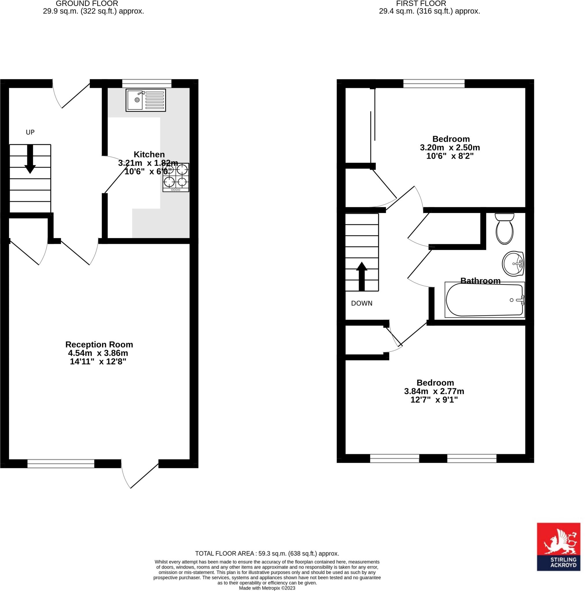 Adams Way, Croydon, CR0 floorplan